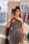 "Dress with rhinestones"